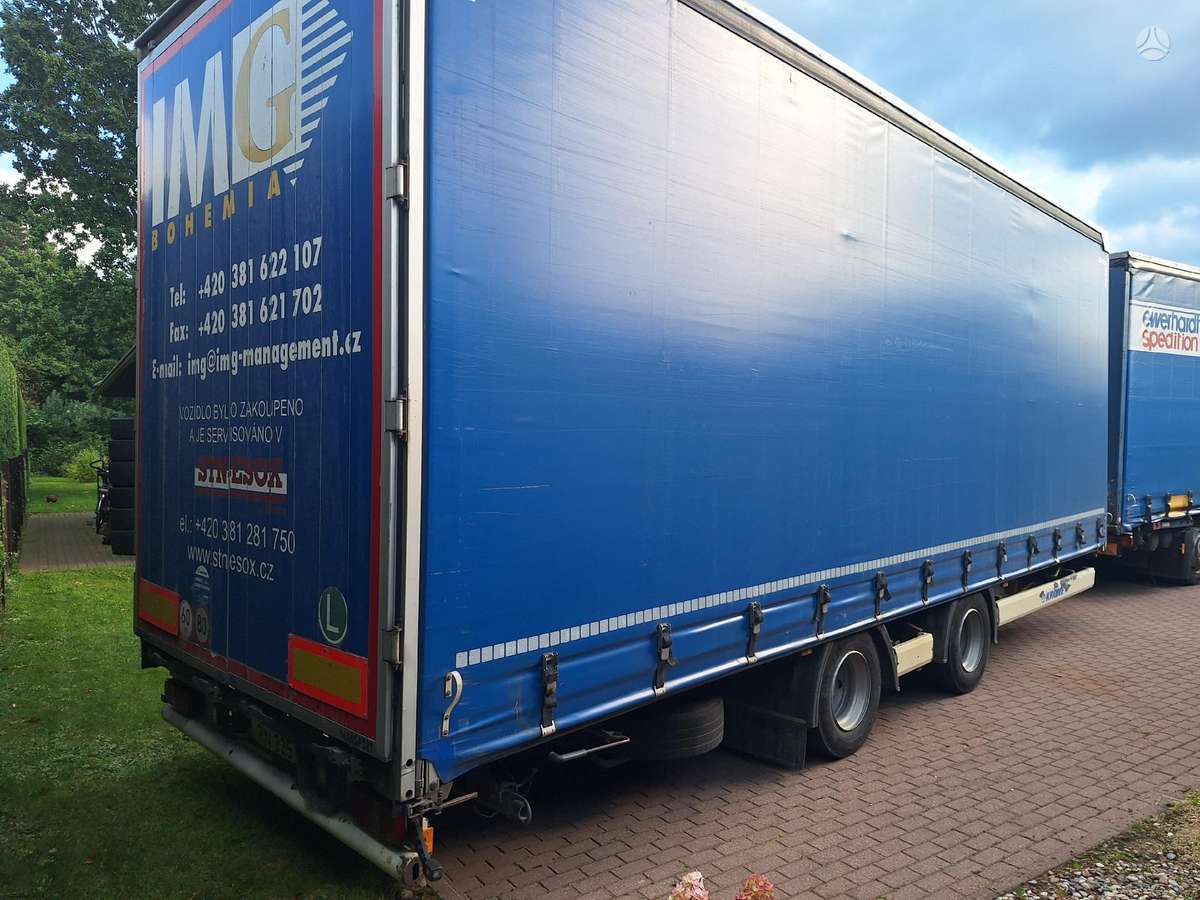 Krone ZZ18, curtain / tarpaulin
