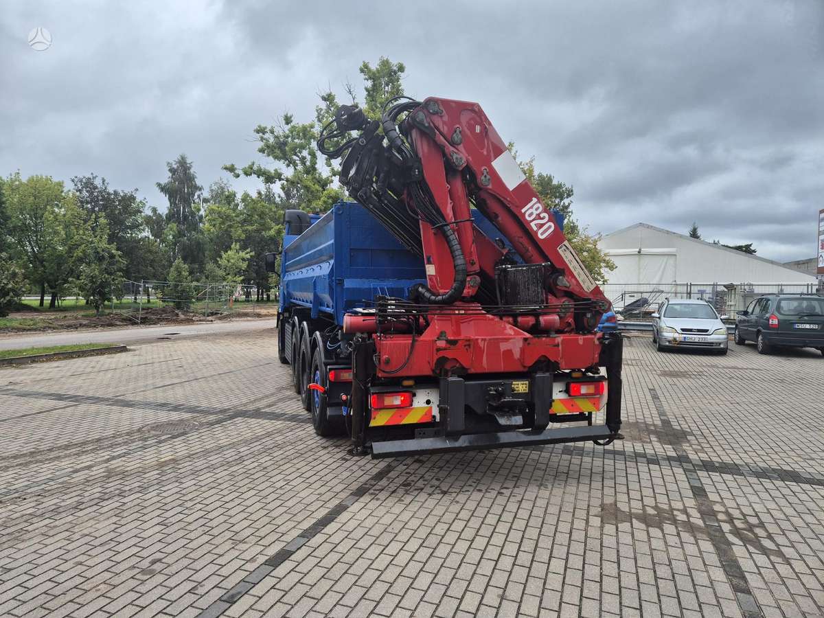 Volvo FM12 500, dumpers with crane