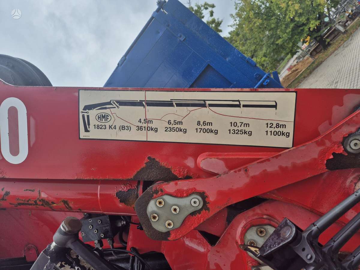 Volvo FM12 500, dumpers with crane