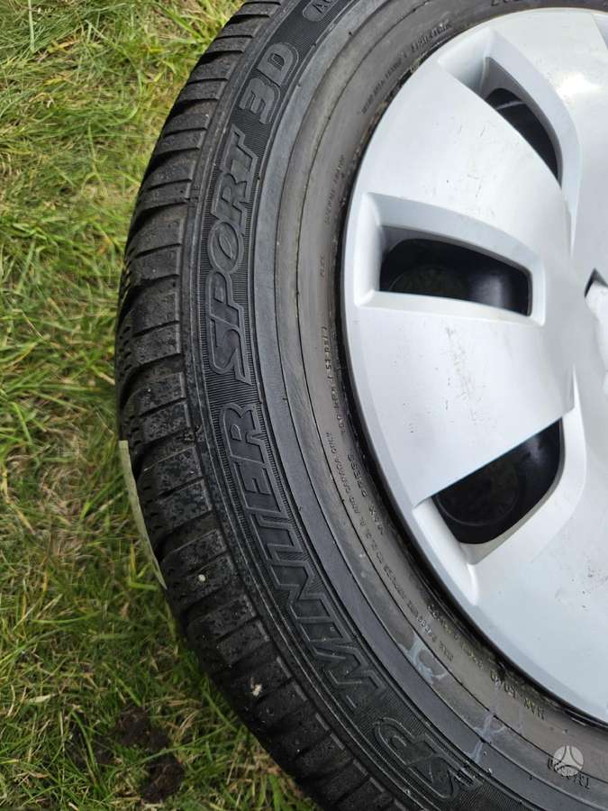 Audi A4 (B8), plieniniai štampuoti, R16