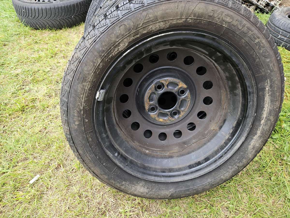 Toyota Aygo, plieniniai štampuoti, R14