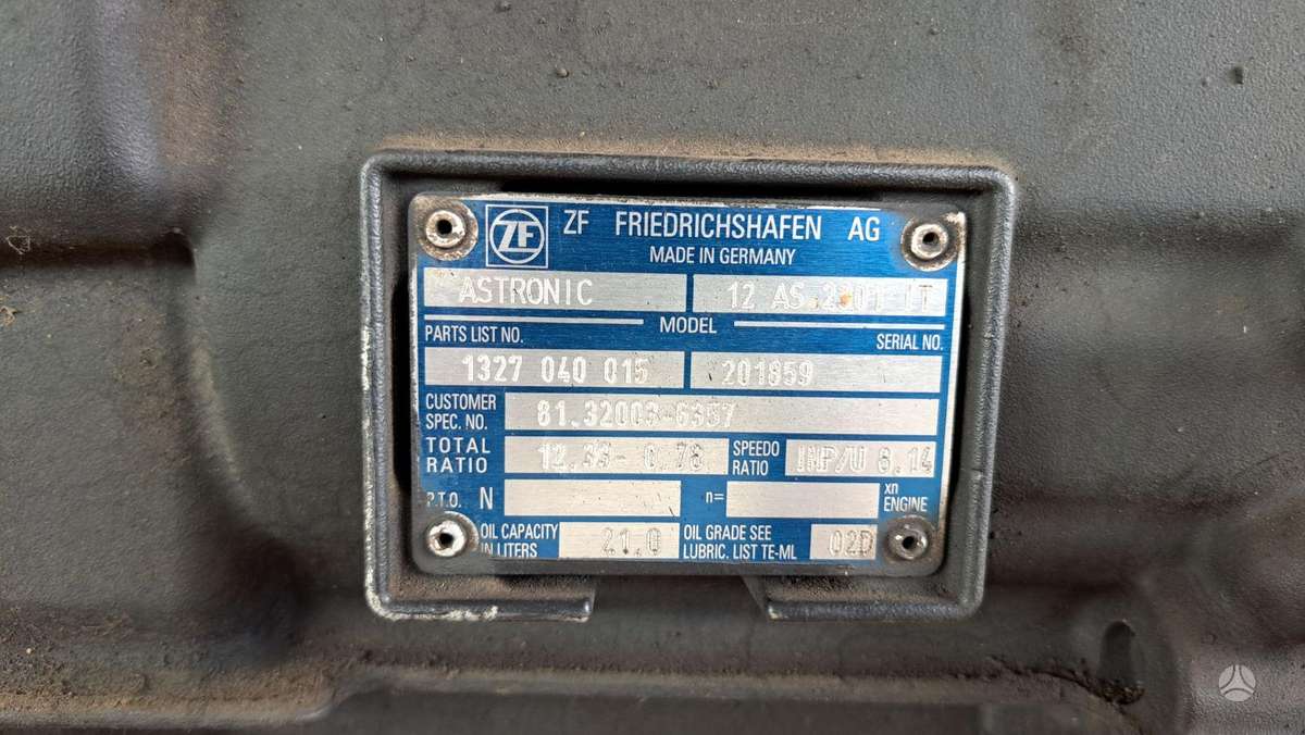 MAN IT ASTRONIC, тягачи