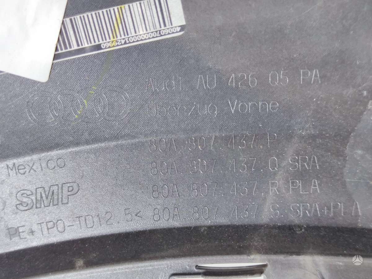 Audi Q5 bumpers