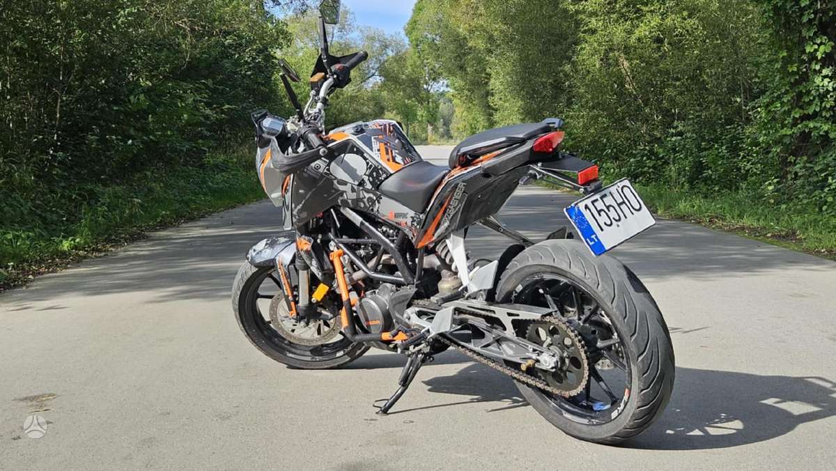 KTM Duke 125cc, street / classic