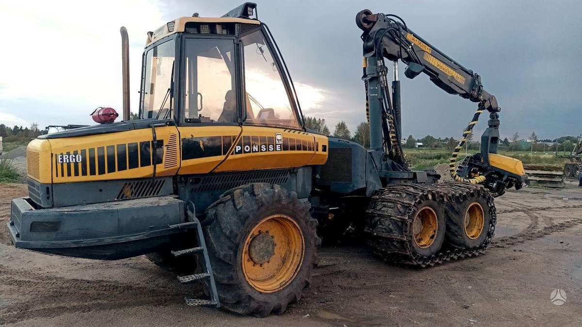 Ponsse Ergo 3w, харвестеры