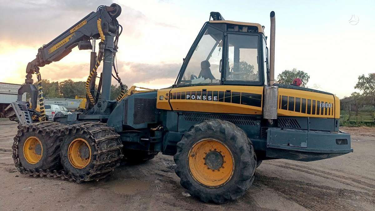Ponsse Ergo 3w, харвестеры