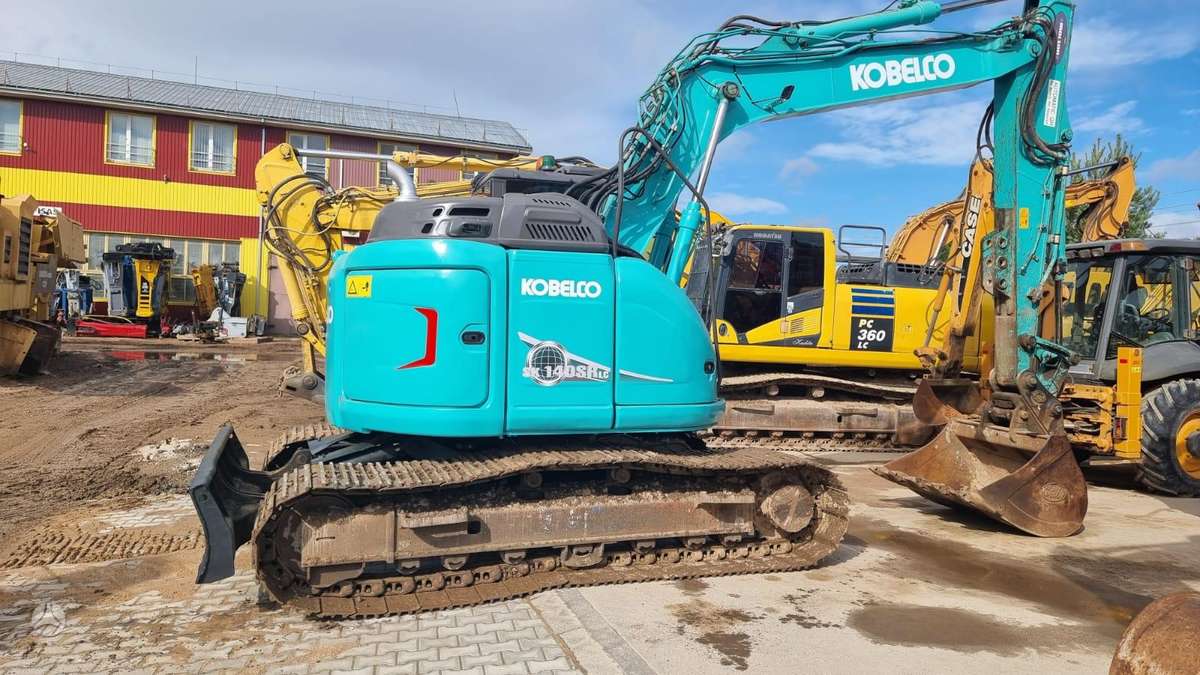 Kobelco SK 140 SRLC-5, ekskavatoriai