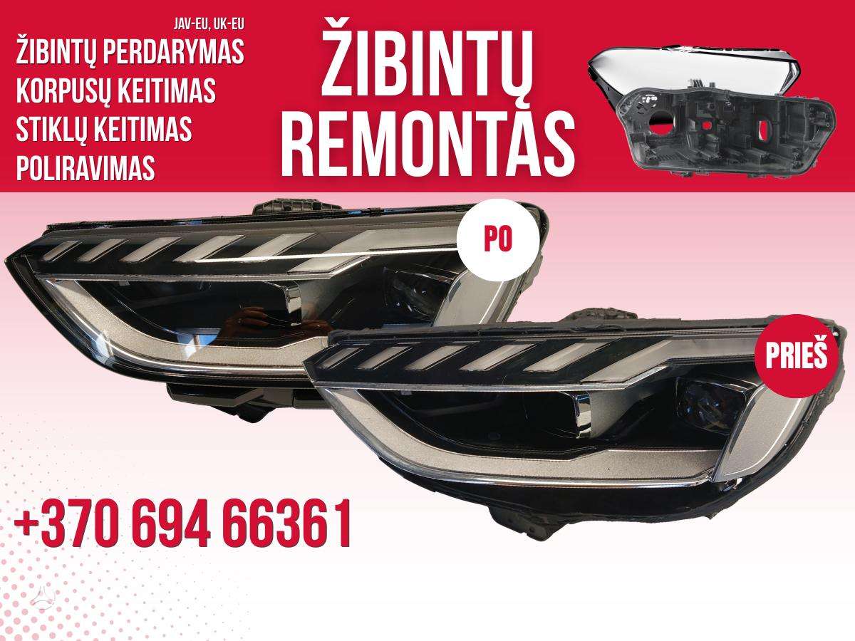 Audi A4 žibintai