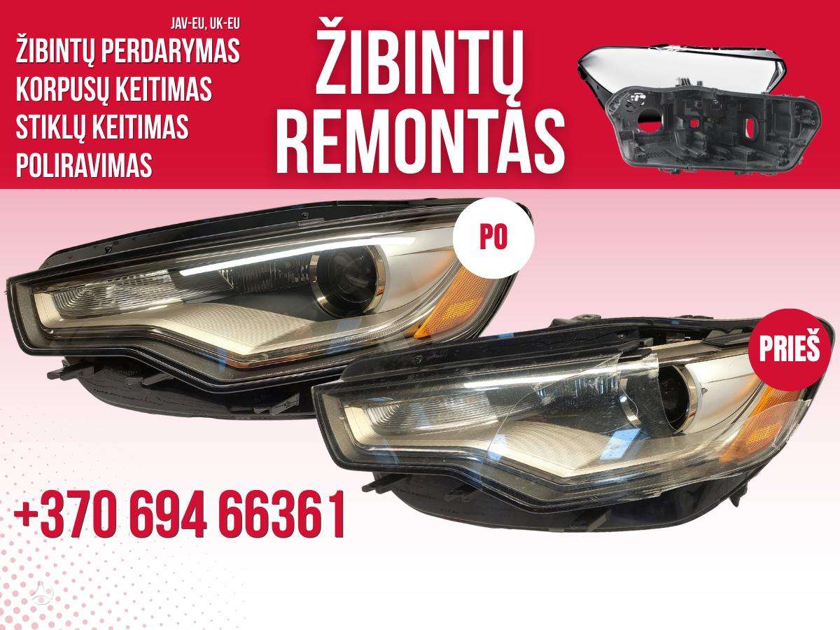 Audi A6 žibintai