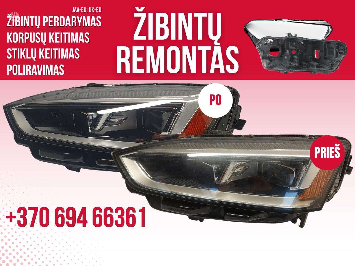 Audi A5 žibintai