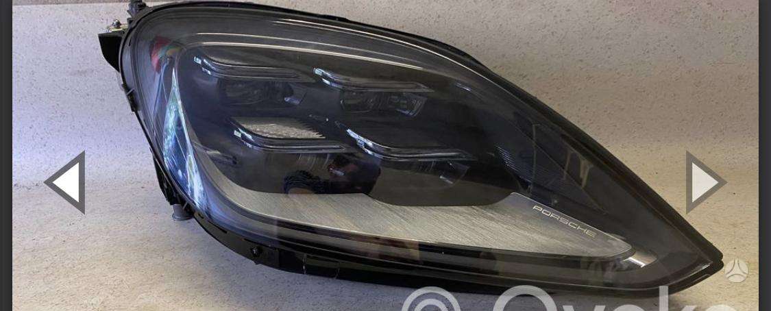 Porsche Cayenne žibintai