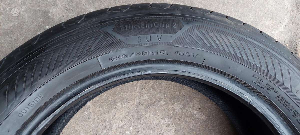 Goodyear, летние 235/55 R18