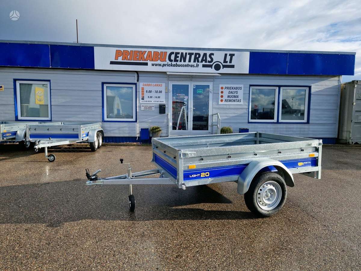 Vesta L20, passenger car trailers