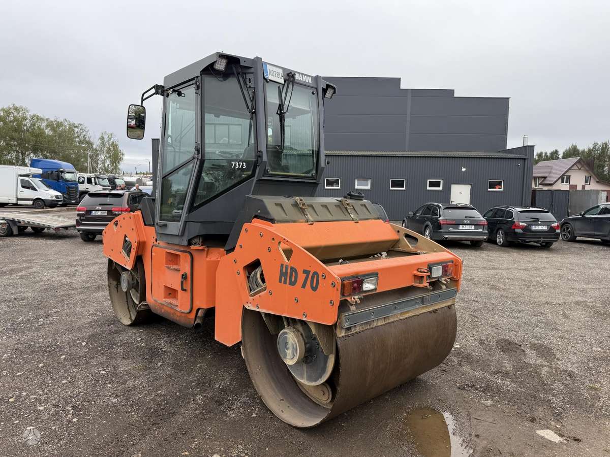 Hamm HD70, veltņi / blietes