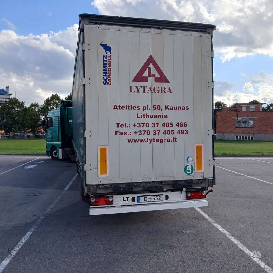MAN TGX 18.440 MEGA su Puspriekabe, double sleeper
