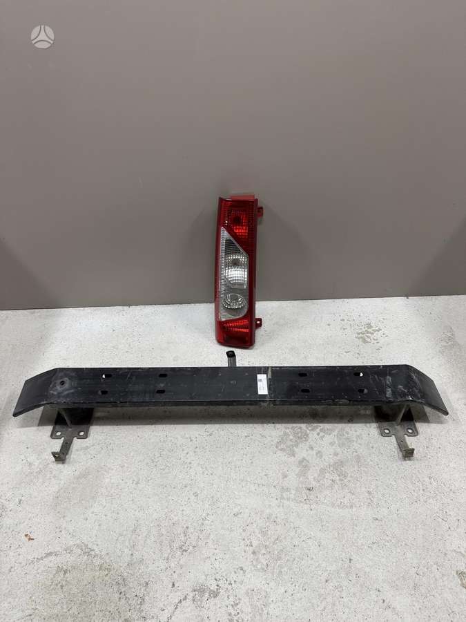 Fiat Ducato bumper reinforcement, lights