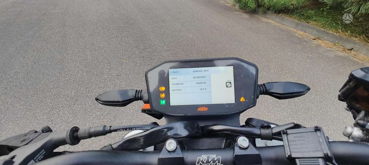 KTM Duke 790cc, street / classic