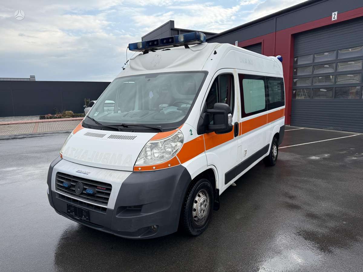 Fiat Ducato, автомобили скорой помощи