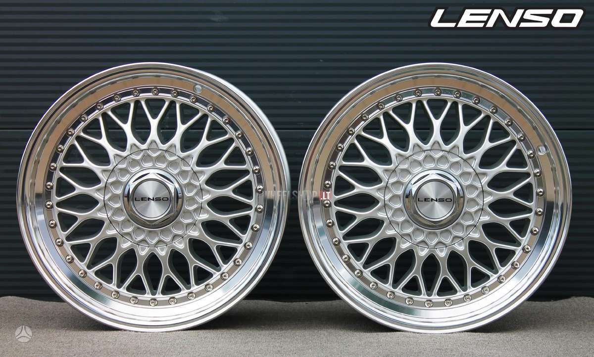 LENSO BSX PD Gloss Silver Polished, легкосплавные , R17