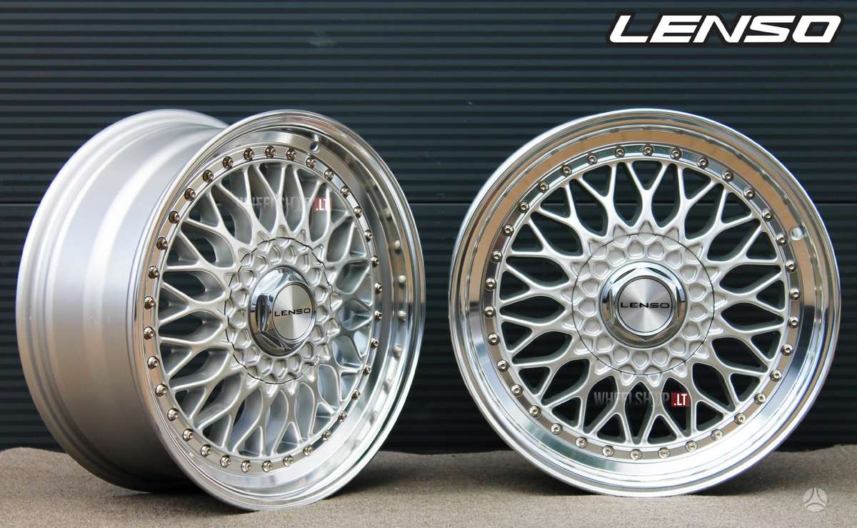 LENSO BSX PD Gloss Silver Polished, легкосплавные , R17