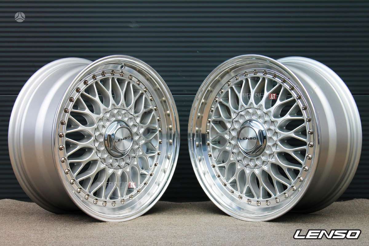 LENSO BSX PD Gloss Silver Polished, light alloy, R17