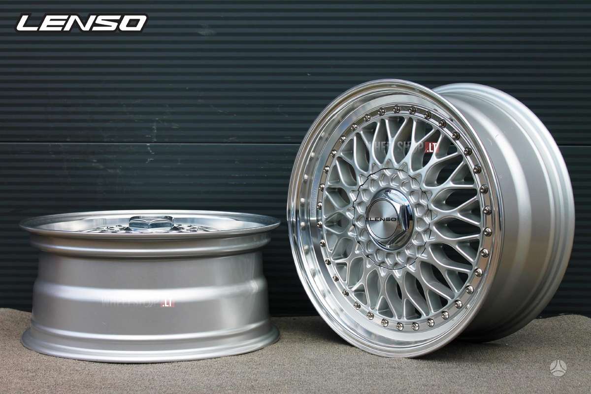 LENSO BSX PD Gloss Silver Polished, легкосплавные , R17