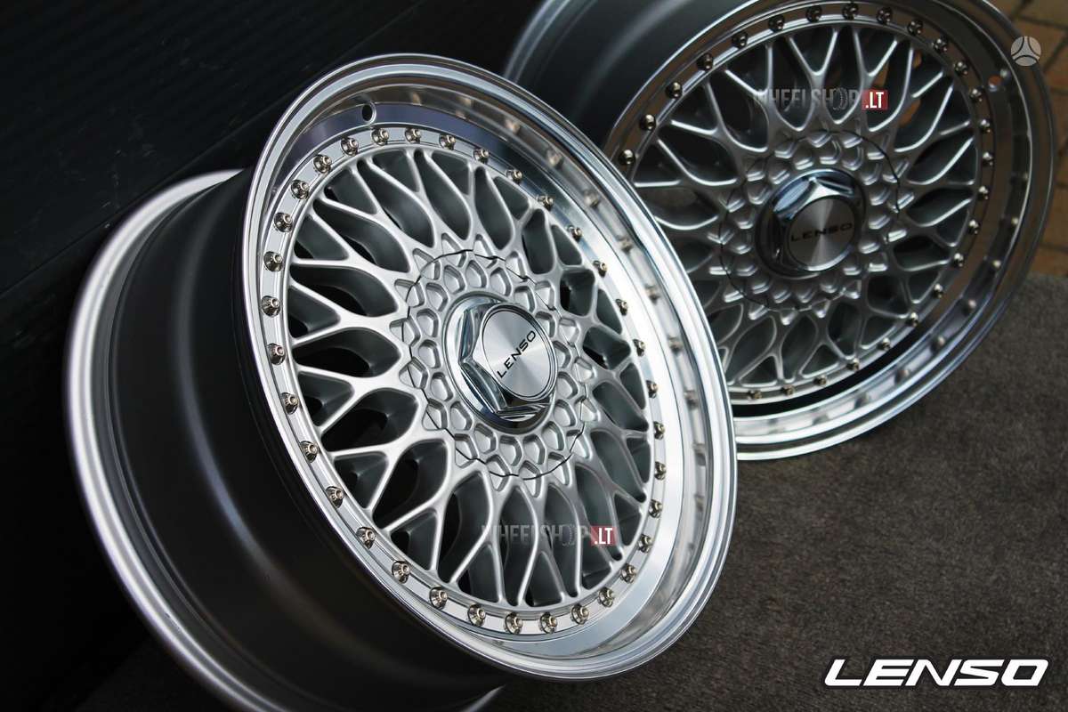 LENSO BSX PD Gloss Silver Polished, light alloy, R17