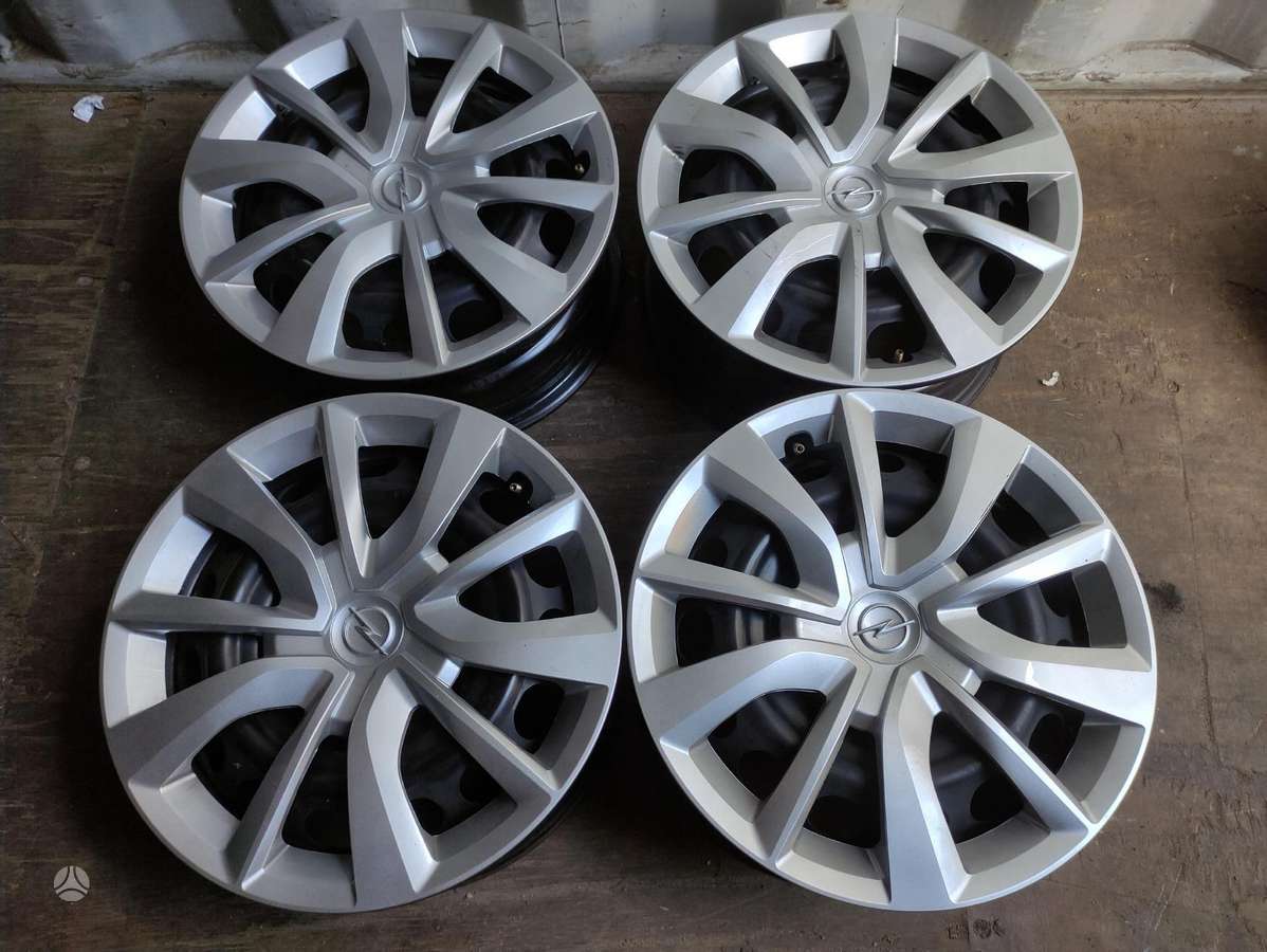 Opel, стальные штампованные диски, R15