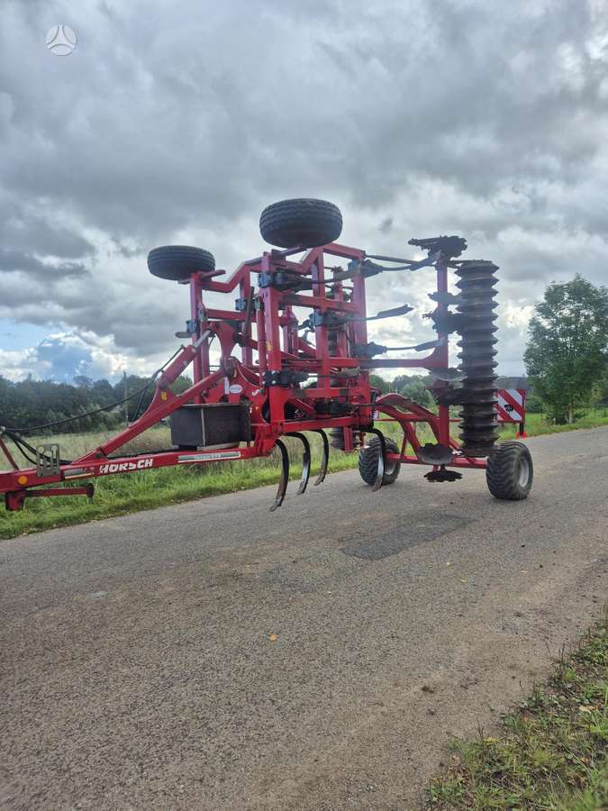 Horsch TERRANO 5 FX, scrapers, scrubbers