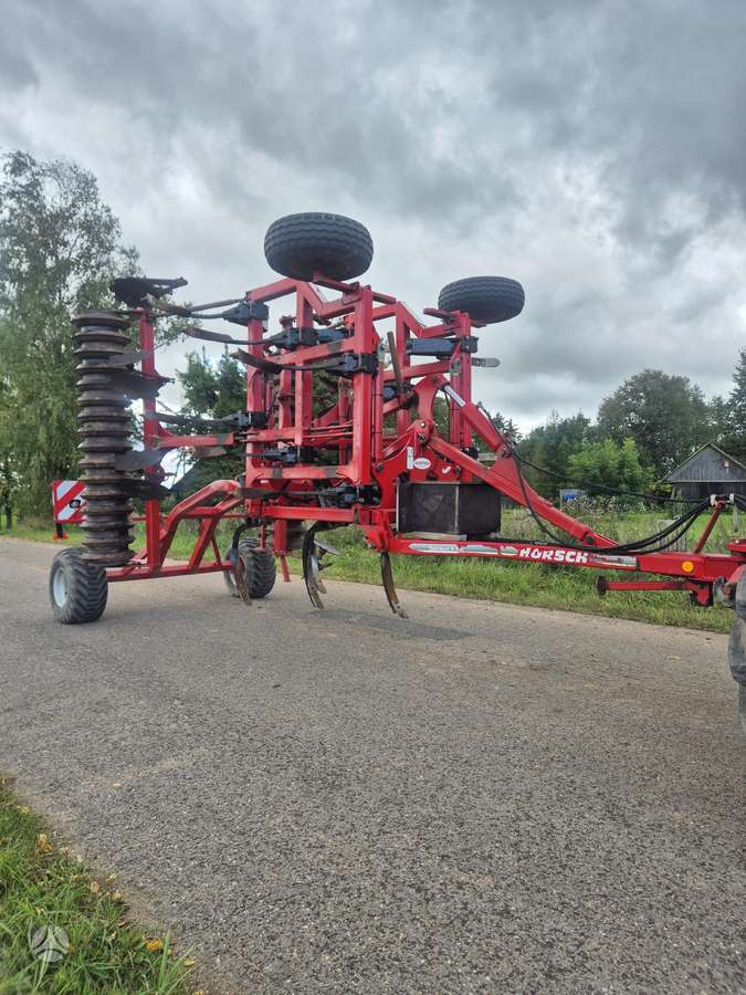 Horsch TERRANO 5 FX, скребки, скрубберы