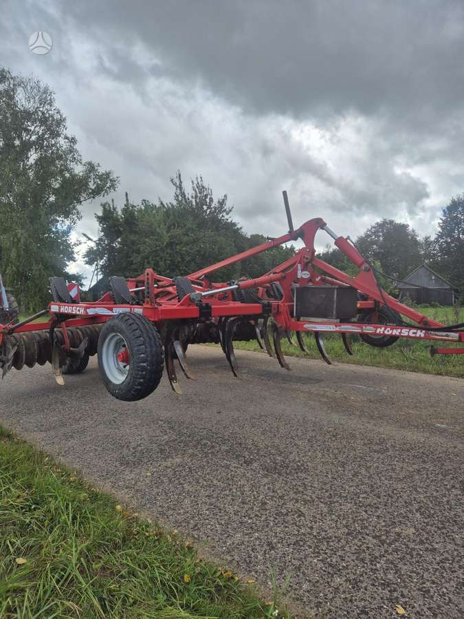 Horsch TERRANO 5 FX, scrapers, scrubbers