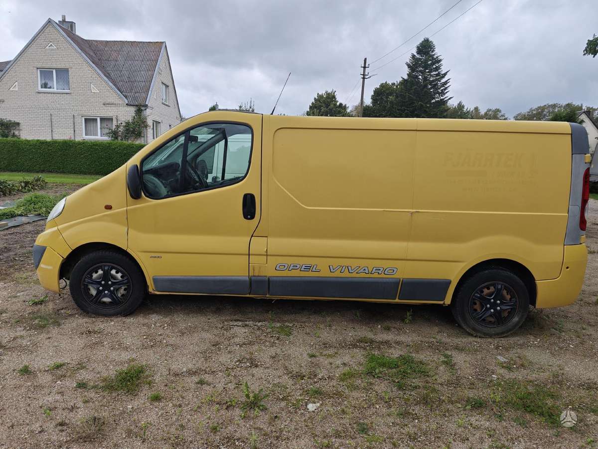 Opel Vivaro rezerves daļās. Dalimis