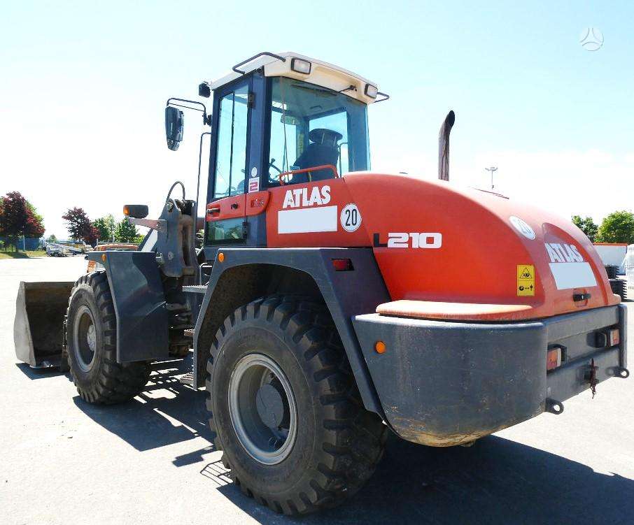Atlas L 210, frontal loader