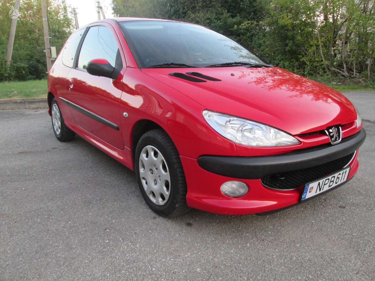 Peugeot 206, 1.4 l., hatchback