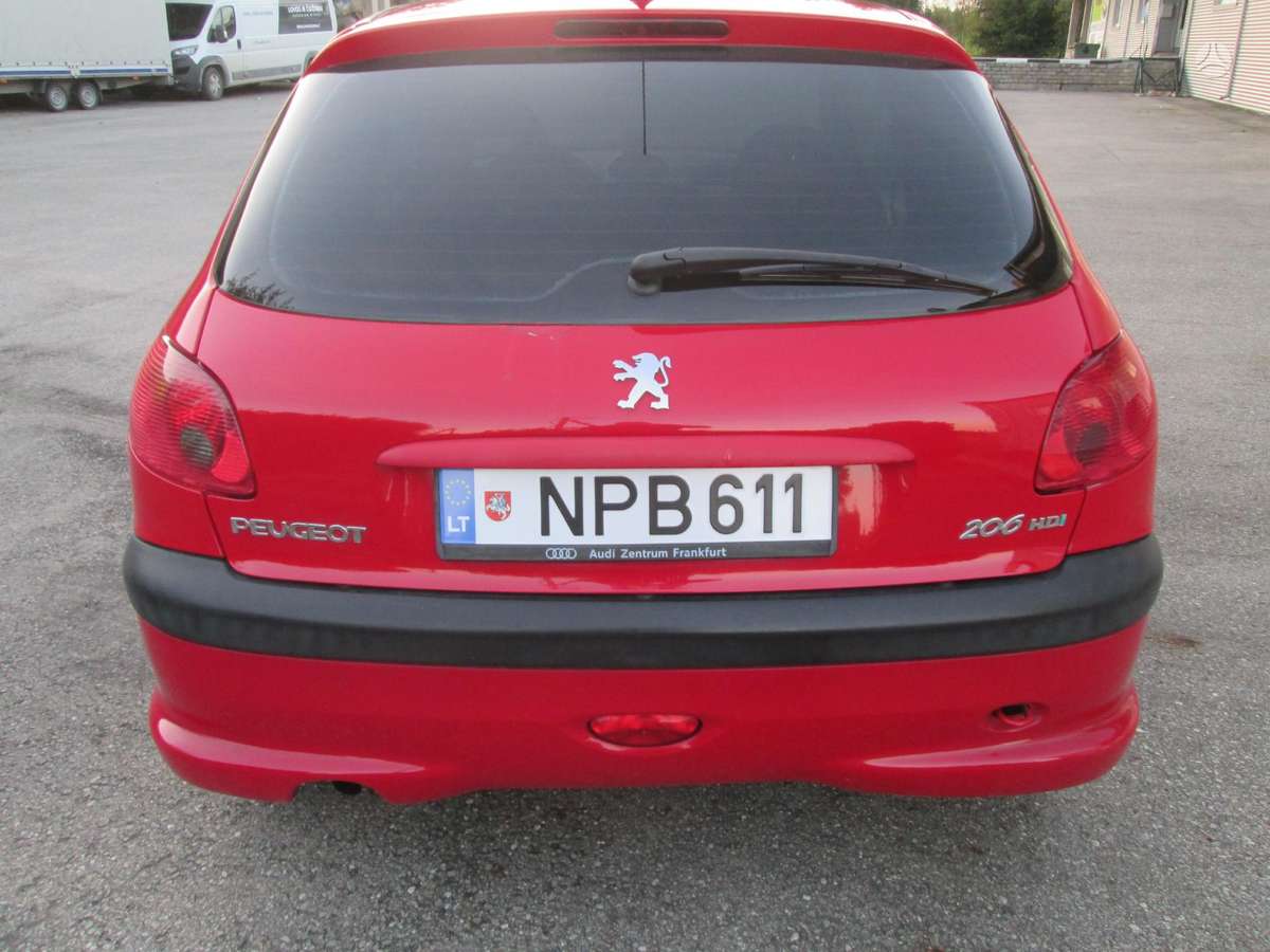Peugeot 206, 1.4 l., hatchback