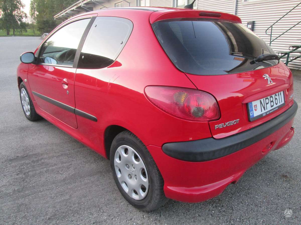 Peugeot 206, 1.4 l., hatchback