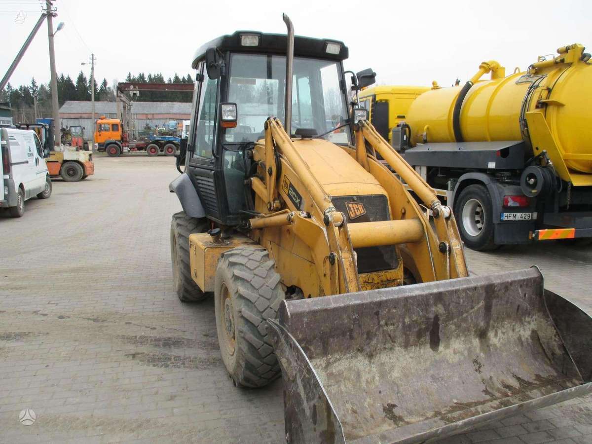 JCB 2CX, фронтальные погрузчики