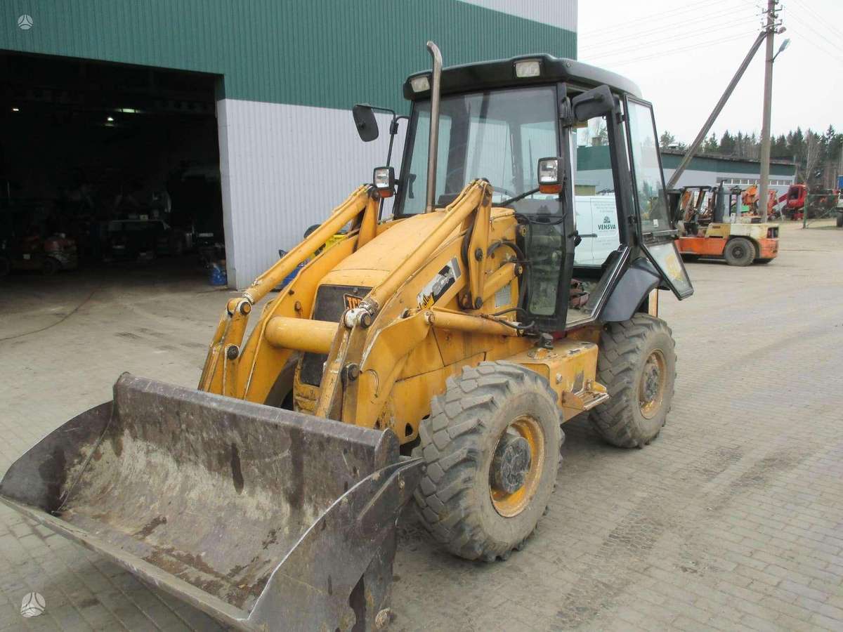 JCB 2CX, фронтальные погрузчики
