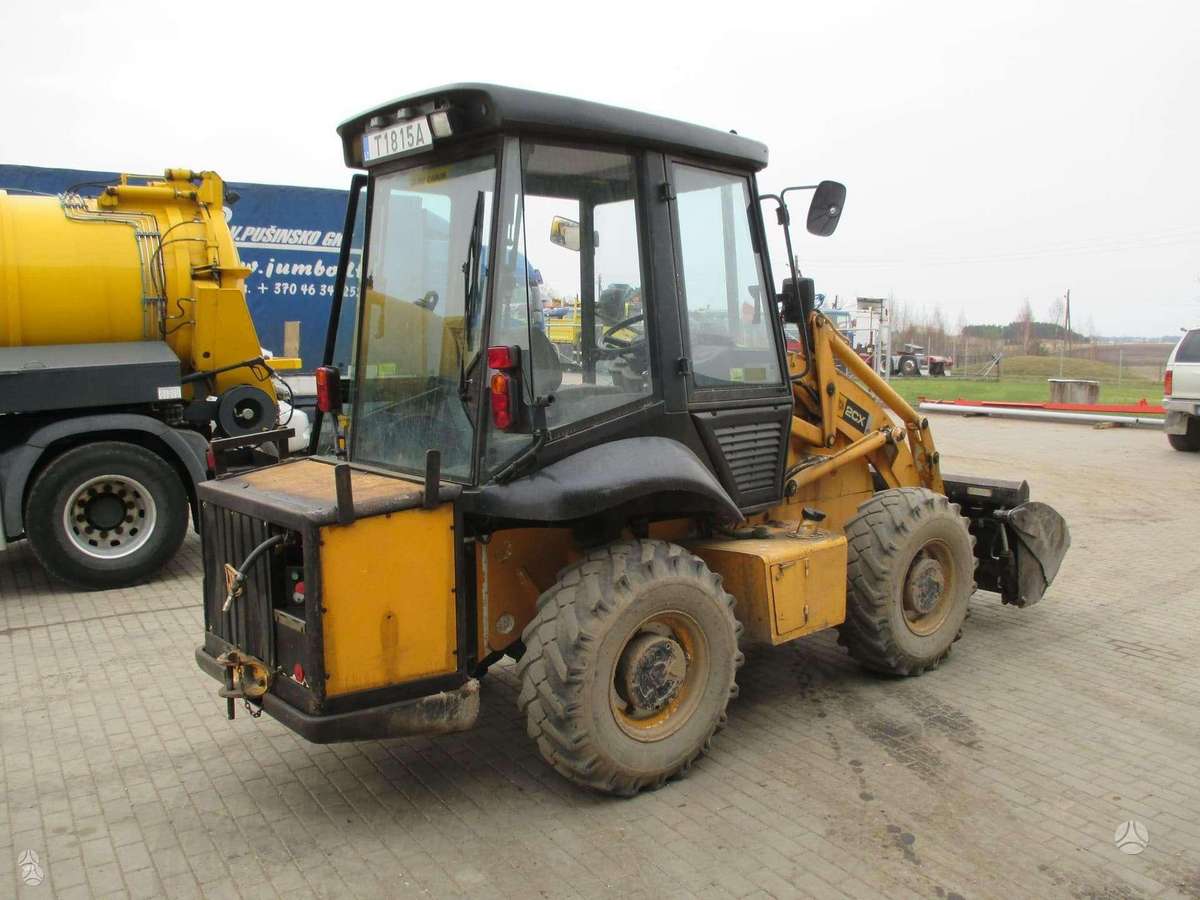 JCB 2CX, фронтальные погрузчики