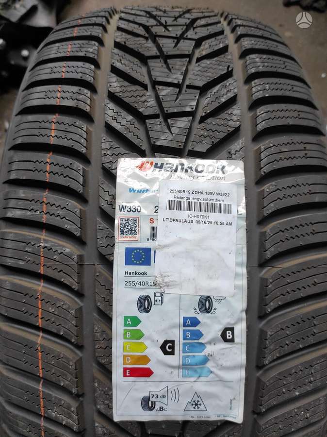 Hankook, žieminės 255/40 R19