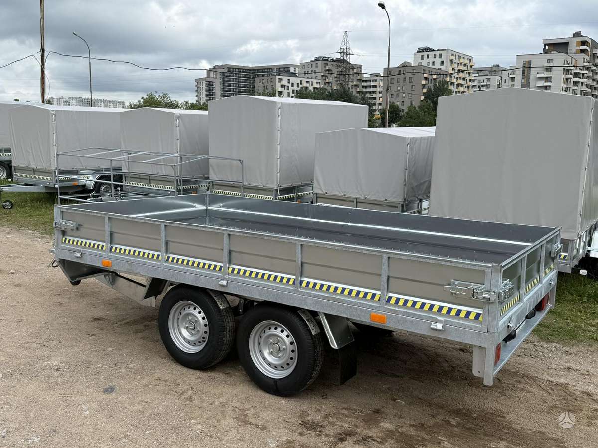 KTS Virinta, lingės, pastiprinta, passenger car trailers