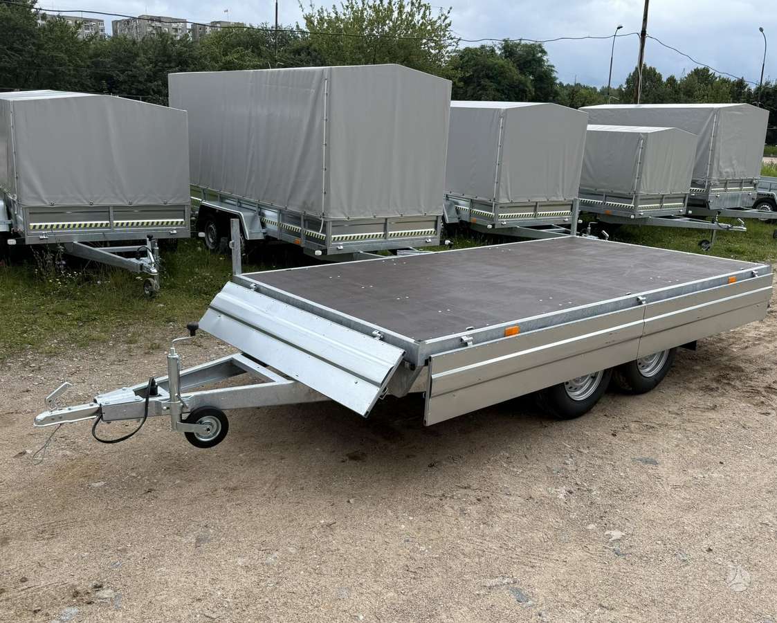KTS Virinta, lingės, pastiprinta, passenger car trailers