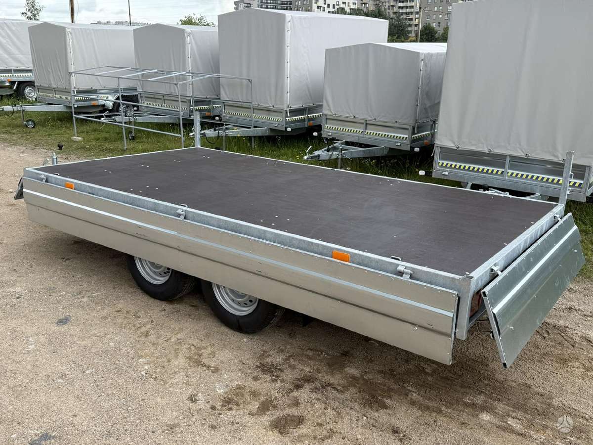 KTS Virinta, lingės, pastiprinta, passenger car trailers