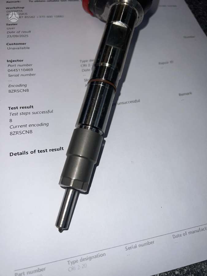 Skoda Octavia, 0445110469, injection system