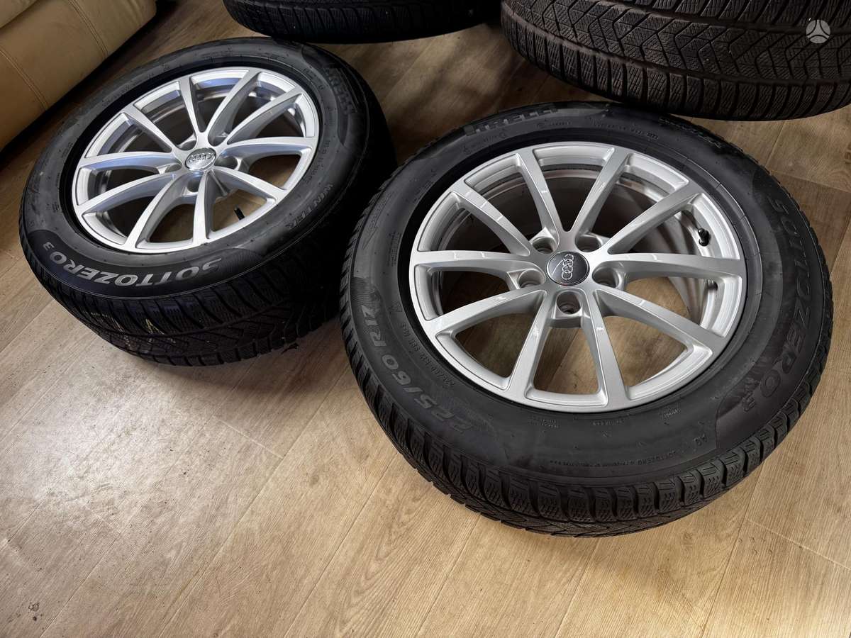 Audi A6 C8 su žiem. padangomis, легкосплавные , R17