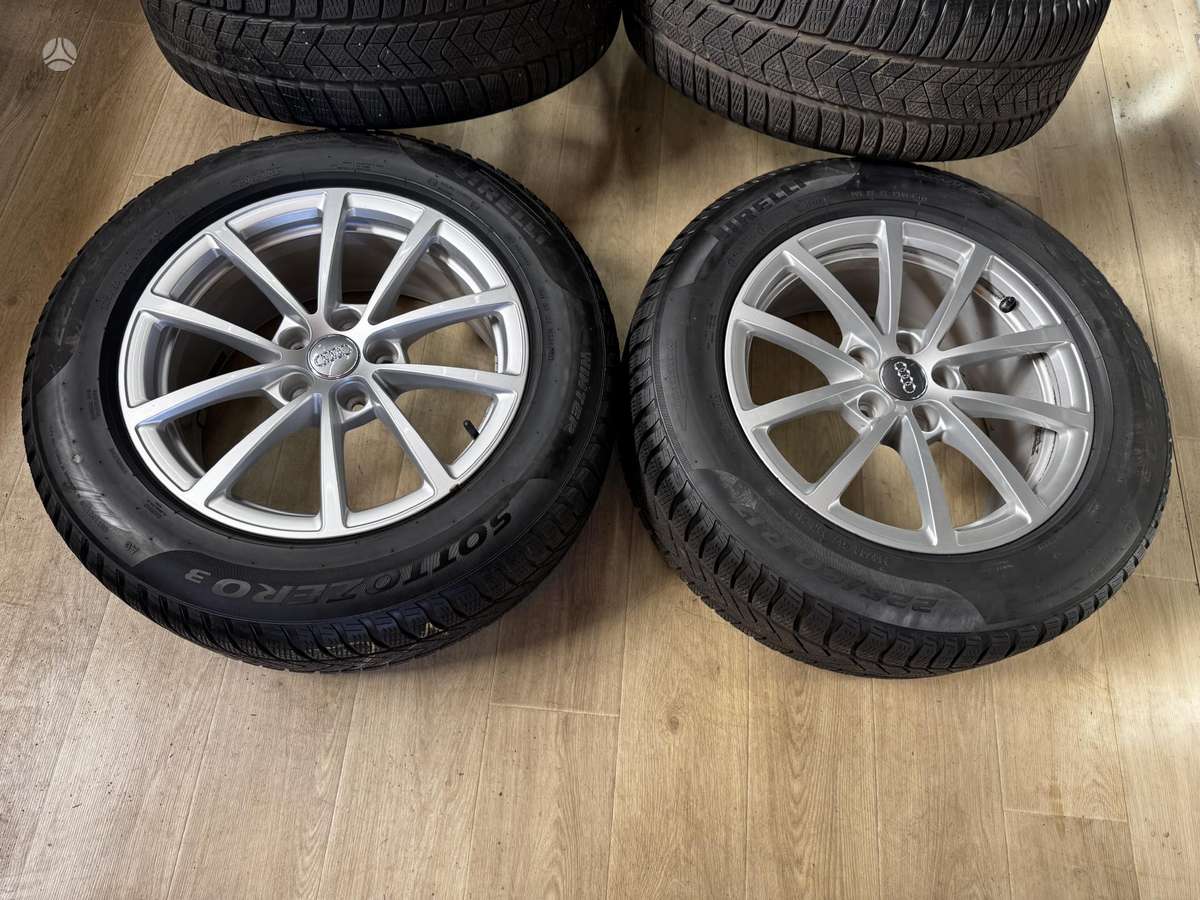 Audi A6 C8 su žiem. padangomis, легкосплавные , R17