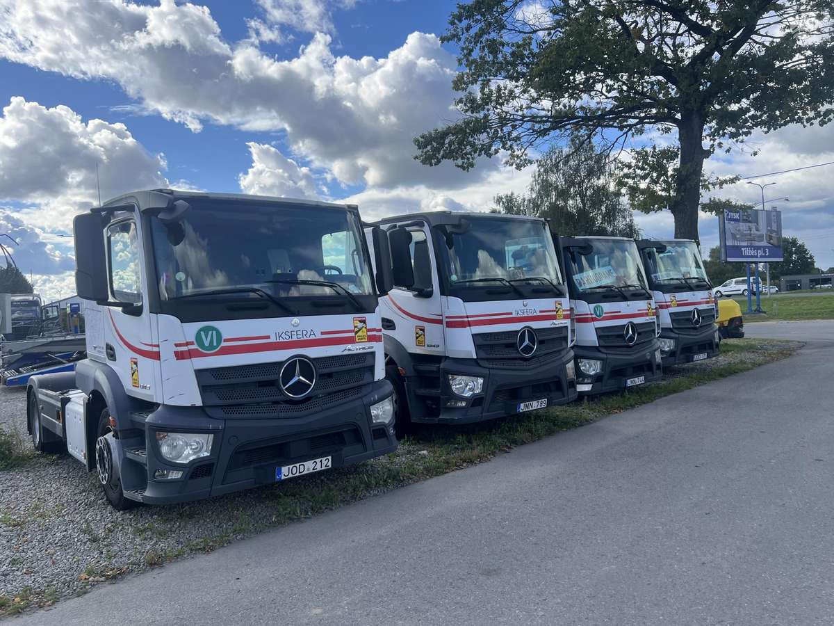 Mercedes-Benz Actros, 1 miegamoji vieta