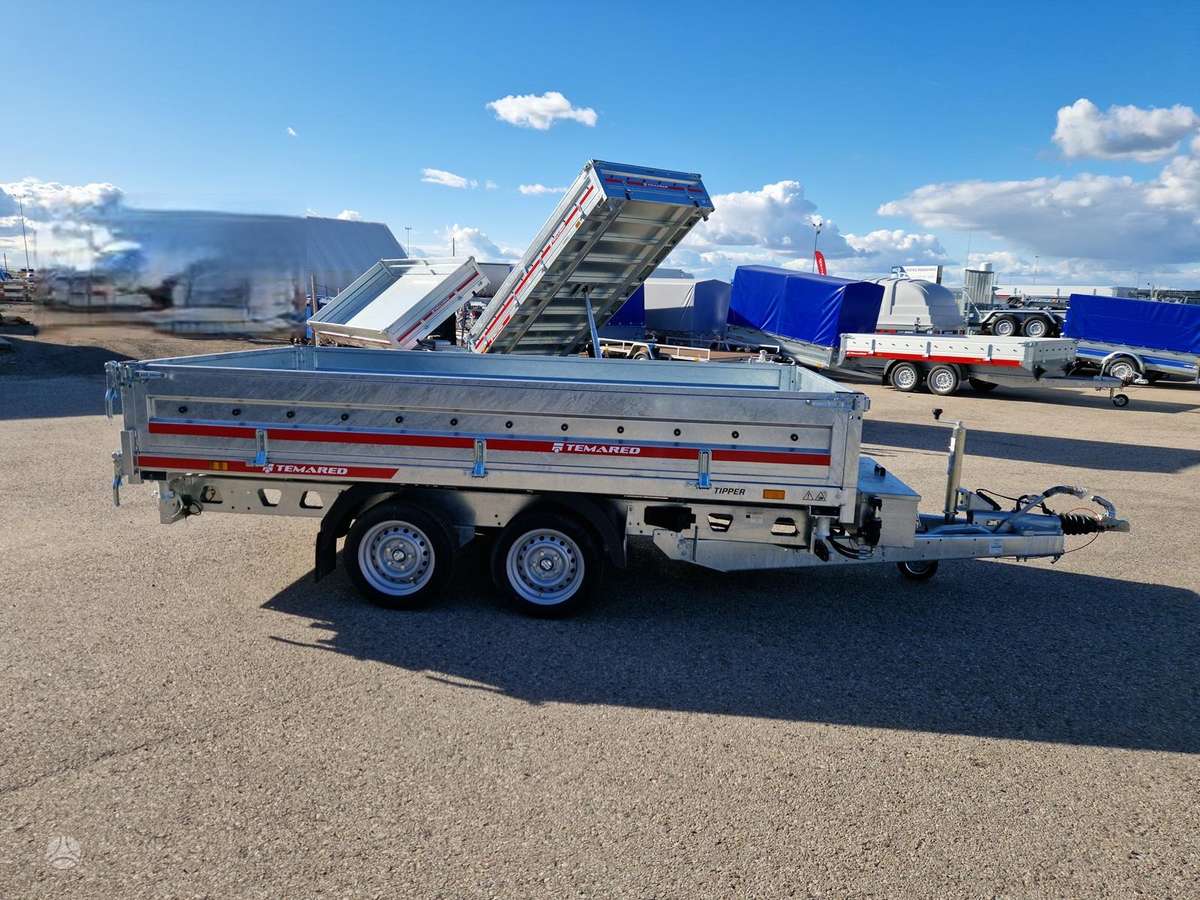 TEMARED TIPPER 3217/2C, passenger car trailers