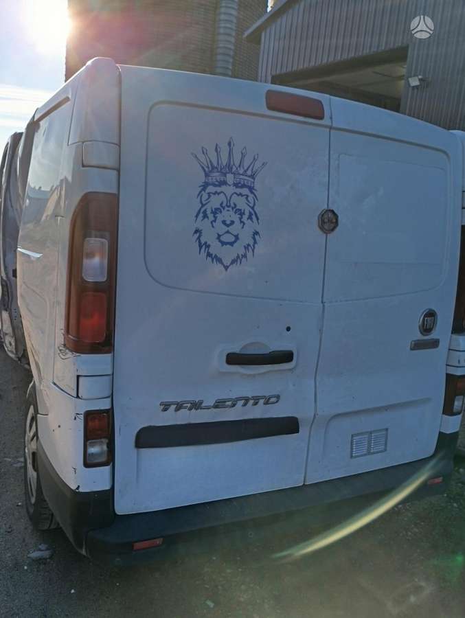 Fiat Talento dalimis. Europa