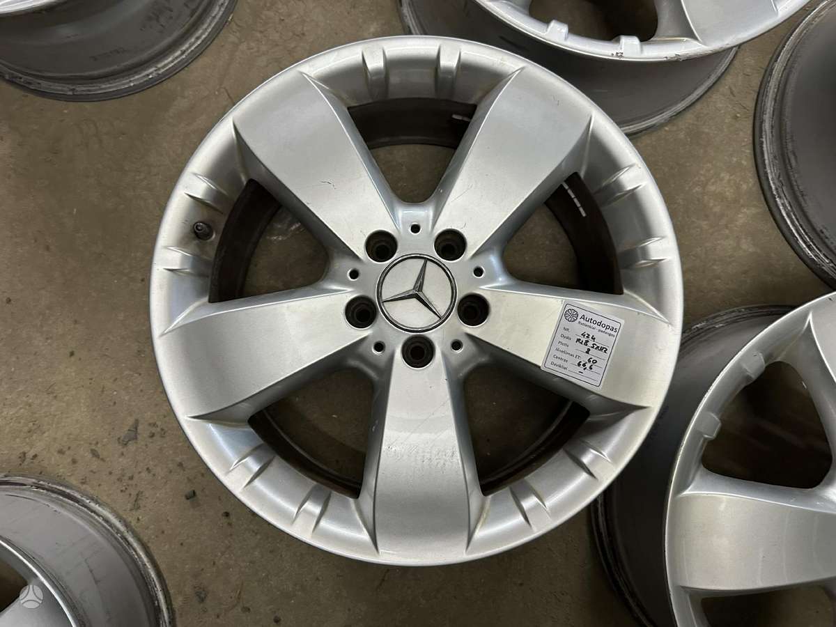 Mercedes-Benz, light alloy, R18